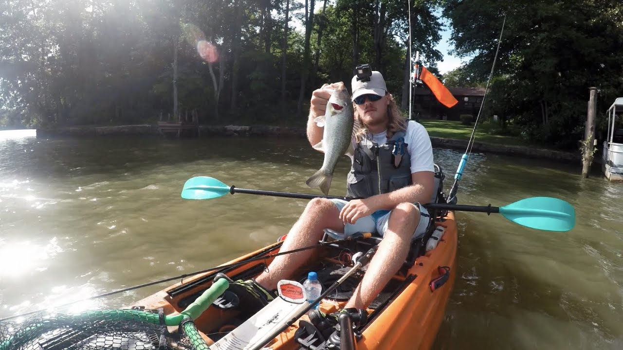 Kayak Bass Tournament on Saluda Lake and Pre-Fishing!
