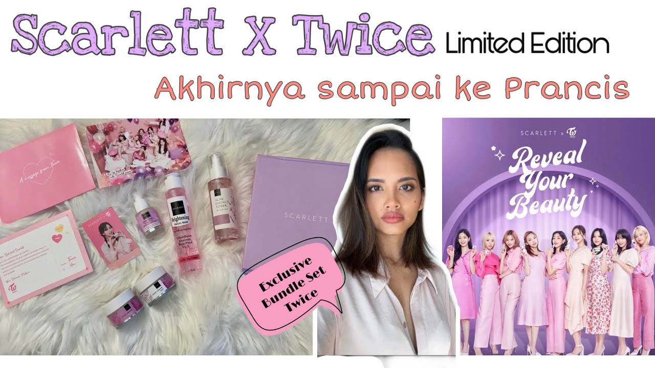 Akhirnya Sampai di Prancis, Unboxing Exclusive Bundle Set Twice Limited Edition By Scarlett 🎀