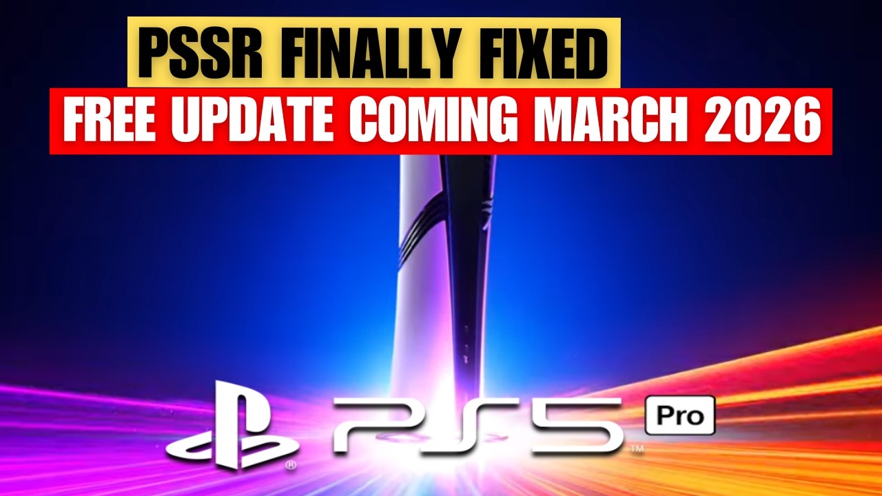 PSSR is Fixed for PS5 Pro!