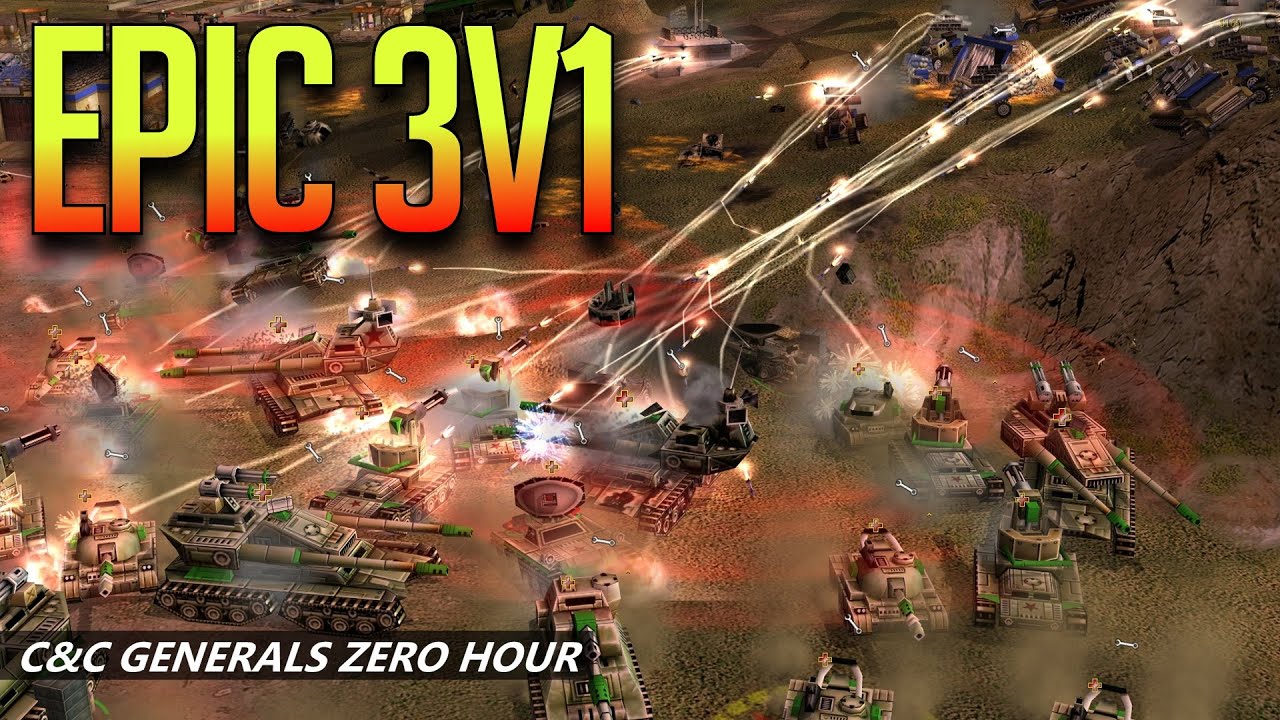 Monster 3v1 with 30 War Factories | 1v1v1v1v1v1 Defcon