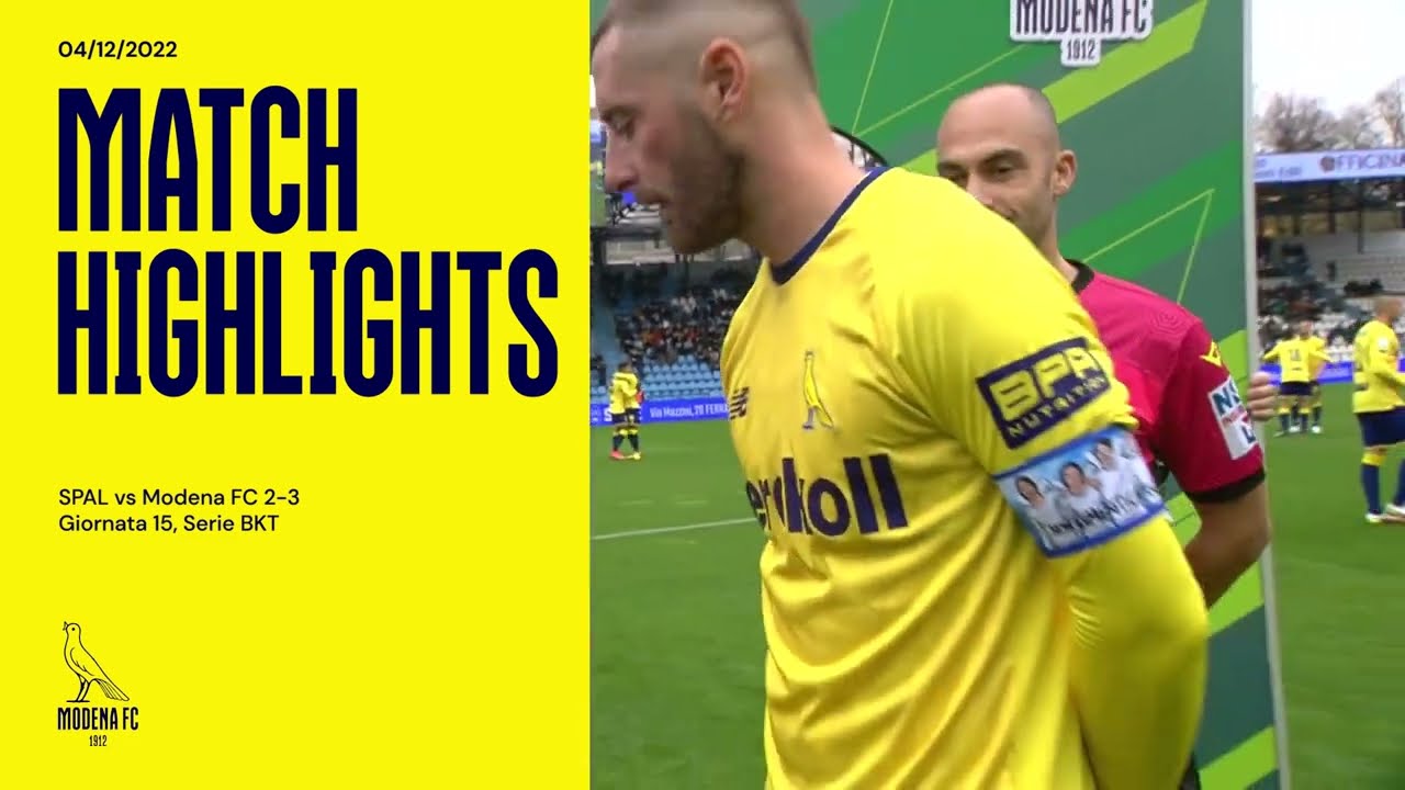Highlights Serie BKT: SPAL - Modena 2-3