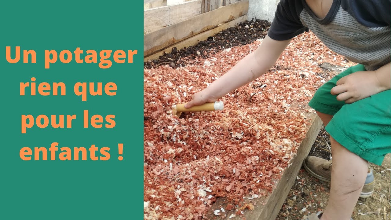 POTAGER POUR ENFANTS n°1: l'installation