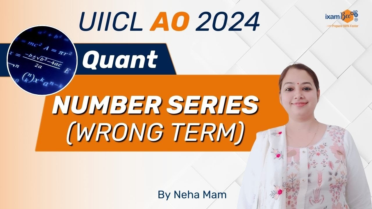 UIICL AO 2024 | Number Series (Wrong Term) | Pro Tips by Neha Ma’am