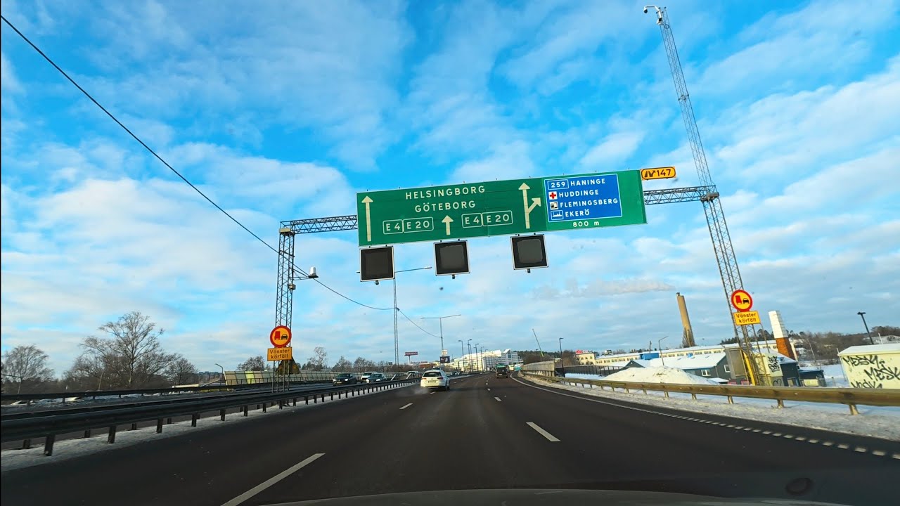 Stockholm 🇸🇪 | Calm & Beautiful Highway Drive