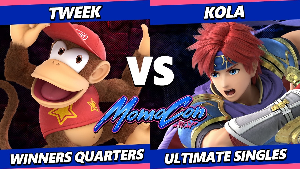 MomoCon 2026 - Tweek (Diddy Kong) Vs. Kola (Roy) Smash Ultimate - SSBU