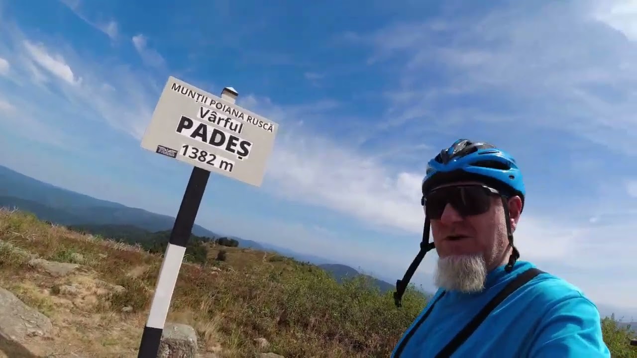 CU BICICLETA PE VÂRFUL PADEȘ (1374 m) ȘI PE TRANSLUNCANI (JUDEȚUL TIMIȘ)