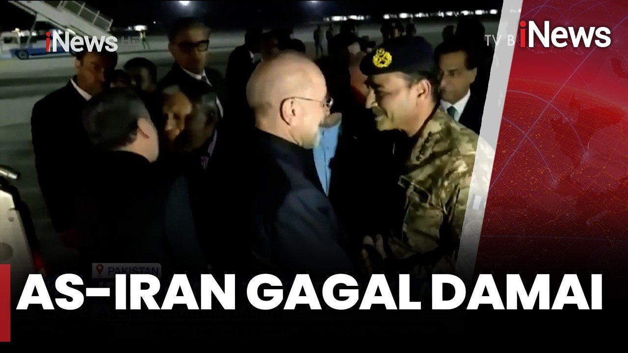AS&ndash;Iran Gagal Damai, Iran Tegas: Tak Percaya Amerika | iNews Sore (12/4)