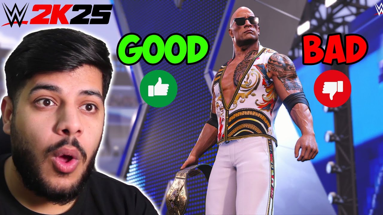 PLAYING WWE 2K25 For The FIRST TIME !!!