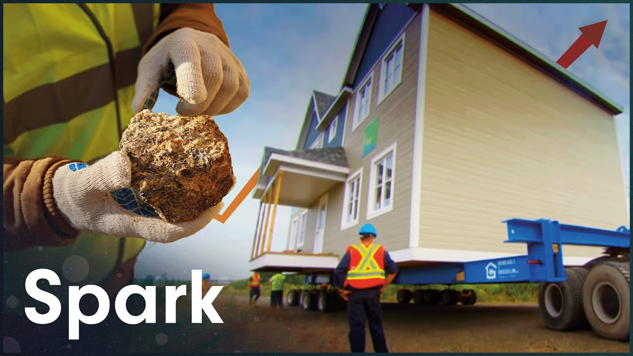 Relocating 150 Homes To Reach The $7 Billion Gold Mine Below | Huge Moves: Malartik Quebec