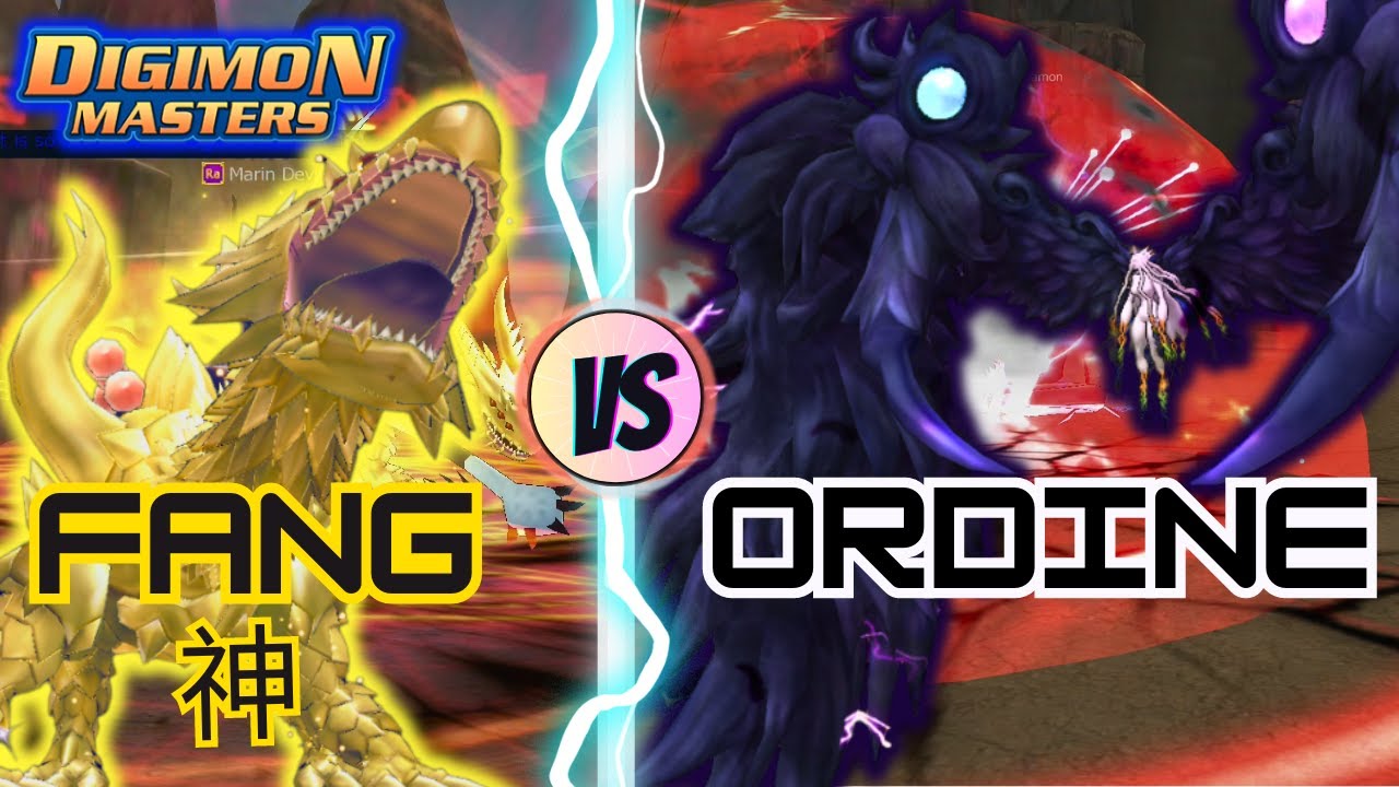 Fanglomon Shin vs Ordinemon with R4HolyBeast | Digimon Masters Online