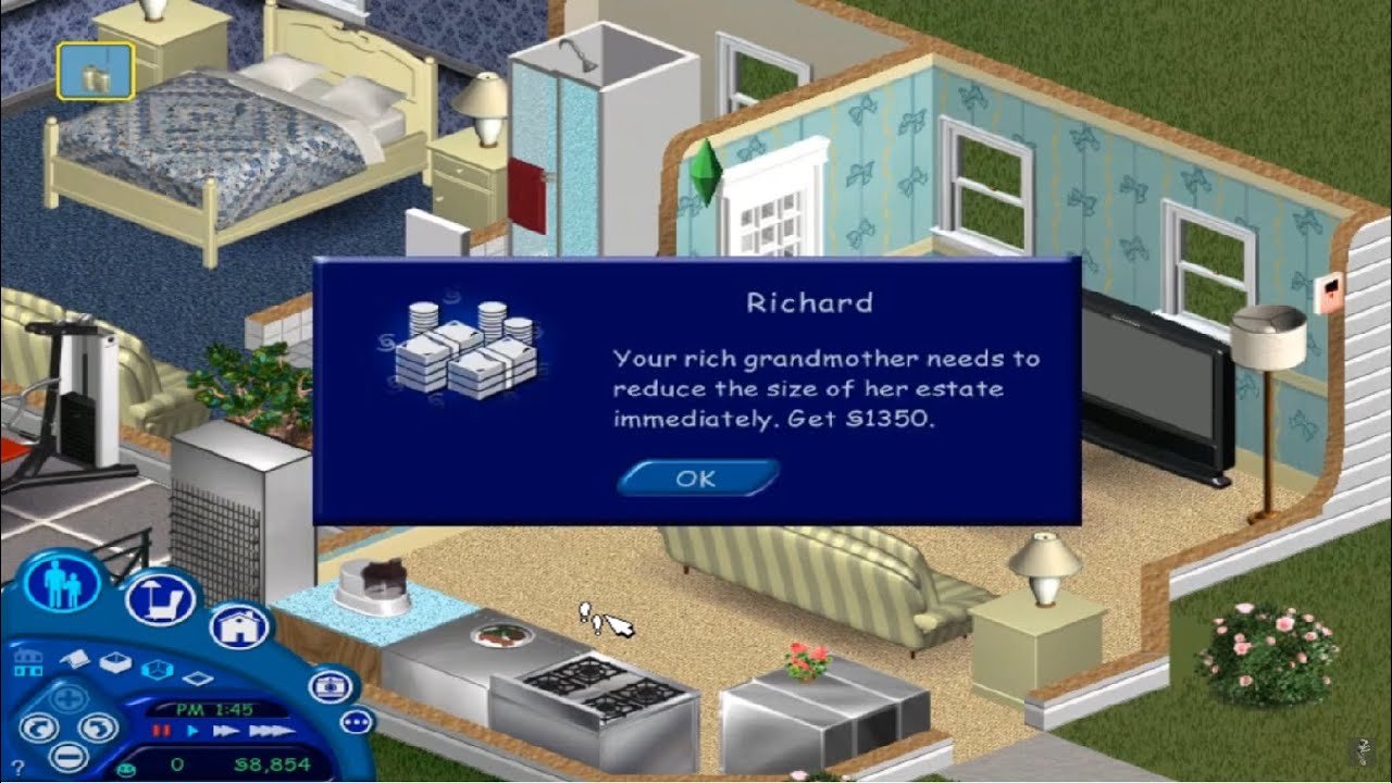 The Sims 1 - Cash Reward Calls