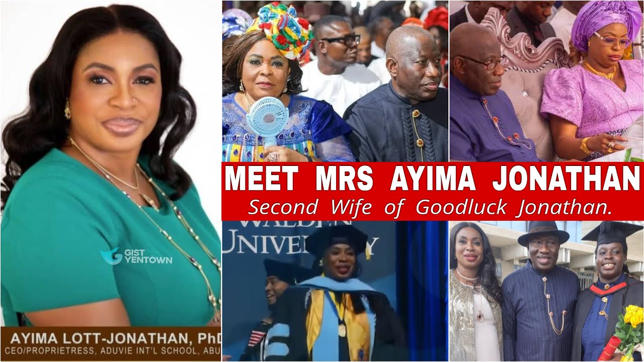 MRS AYIMA, SECOND WIFE OF FORMER PRESIDENT GOODLUCK JONATHAN. Mrs Patience Jonathan & Children 2025.