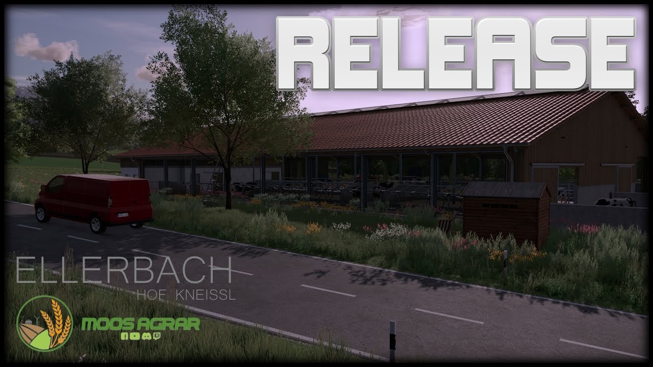 LS22 ELLERBACH Hof Kneissl #028 Realismus Selbstversuch - KARTEN RELEASE und der Hass dazu