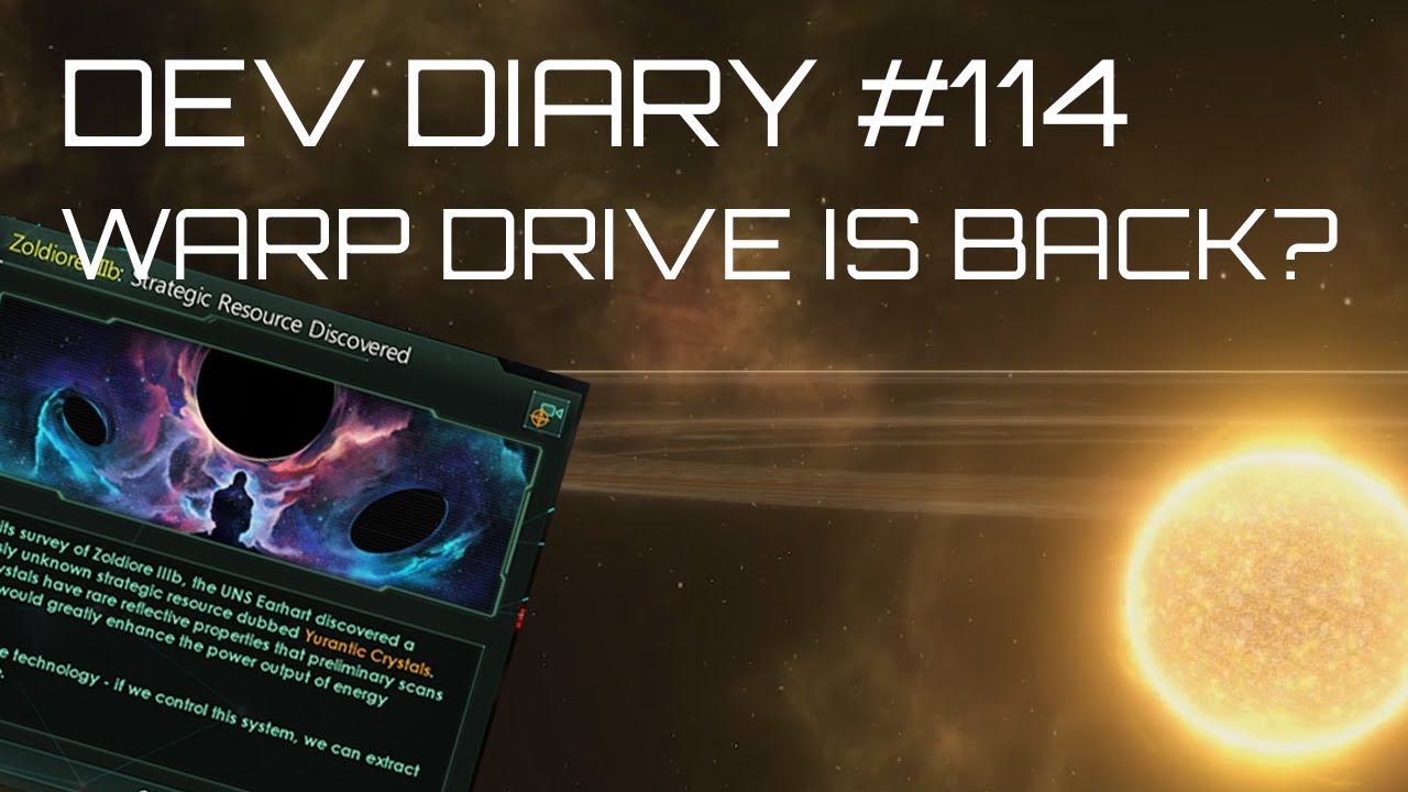 Stellaris - Dev Diary  #114 - Experimental Subspace Navigation