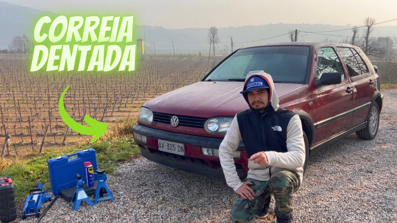 TROCANDO A CORREIA DENTADA DO GOLF MK3 GT SPECIAL- EPI 03