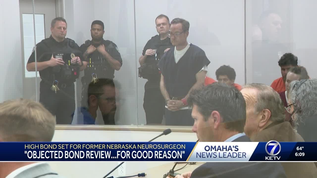 Douglas County Attorney Don Kleine details bond review for former Nebraska neurosurgeon