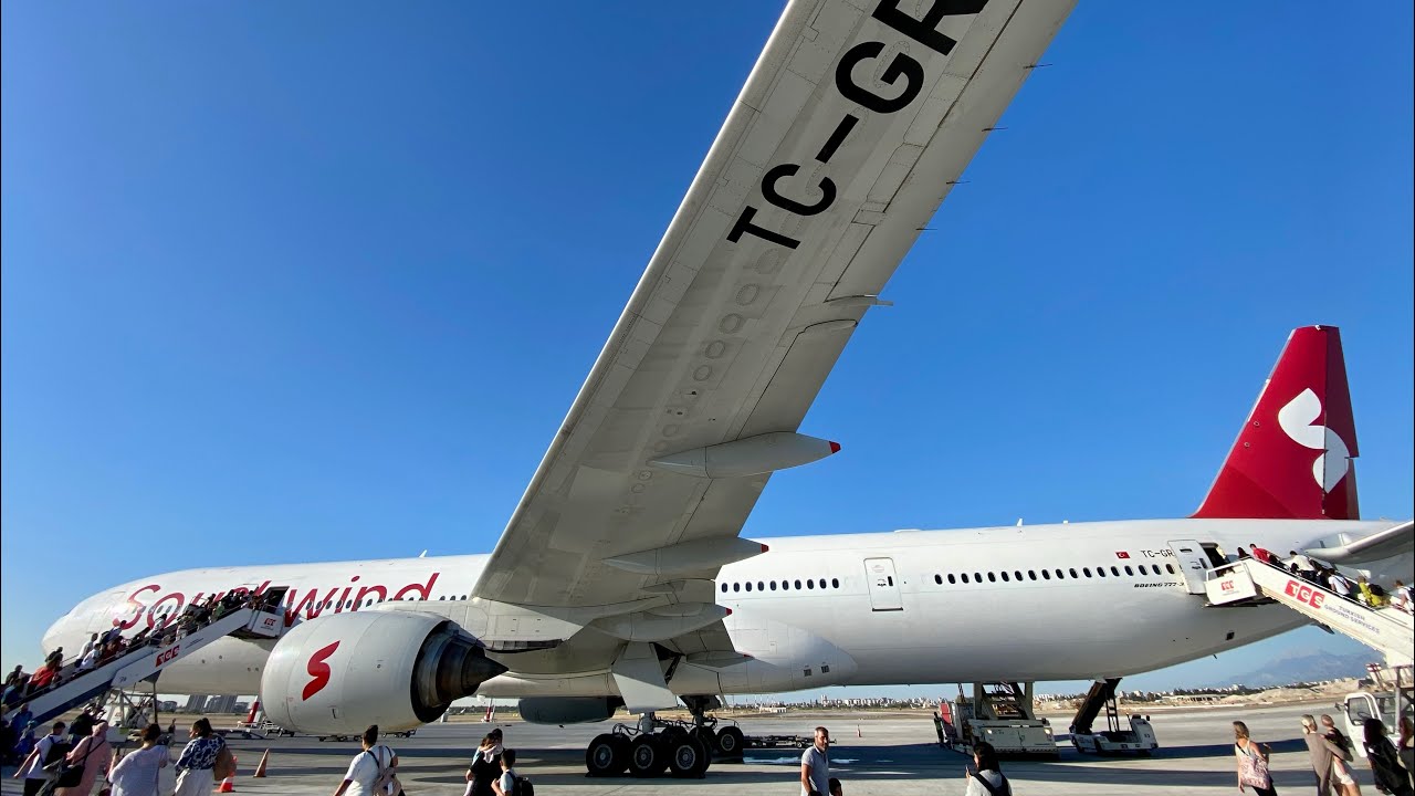 *EU BANNED* | Southwind Airlines | B777-300 | Dusseldorf - Antalya