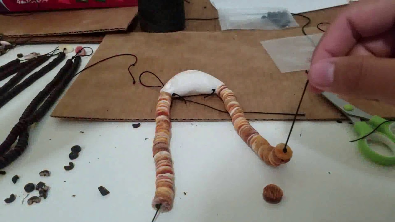 How to Tie a Sinahi Necklace with Spondylus Shell Beads, DIY, Tutorial