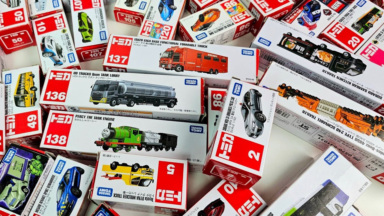 ASMR トミカ | トミカのベストコレクションを動画 でまとめました - Tomica Long Vehicle, Fire truck Department