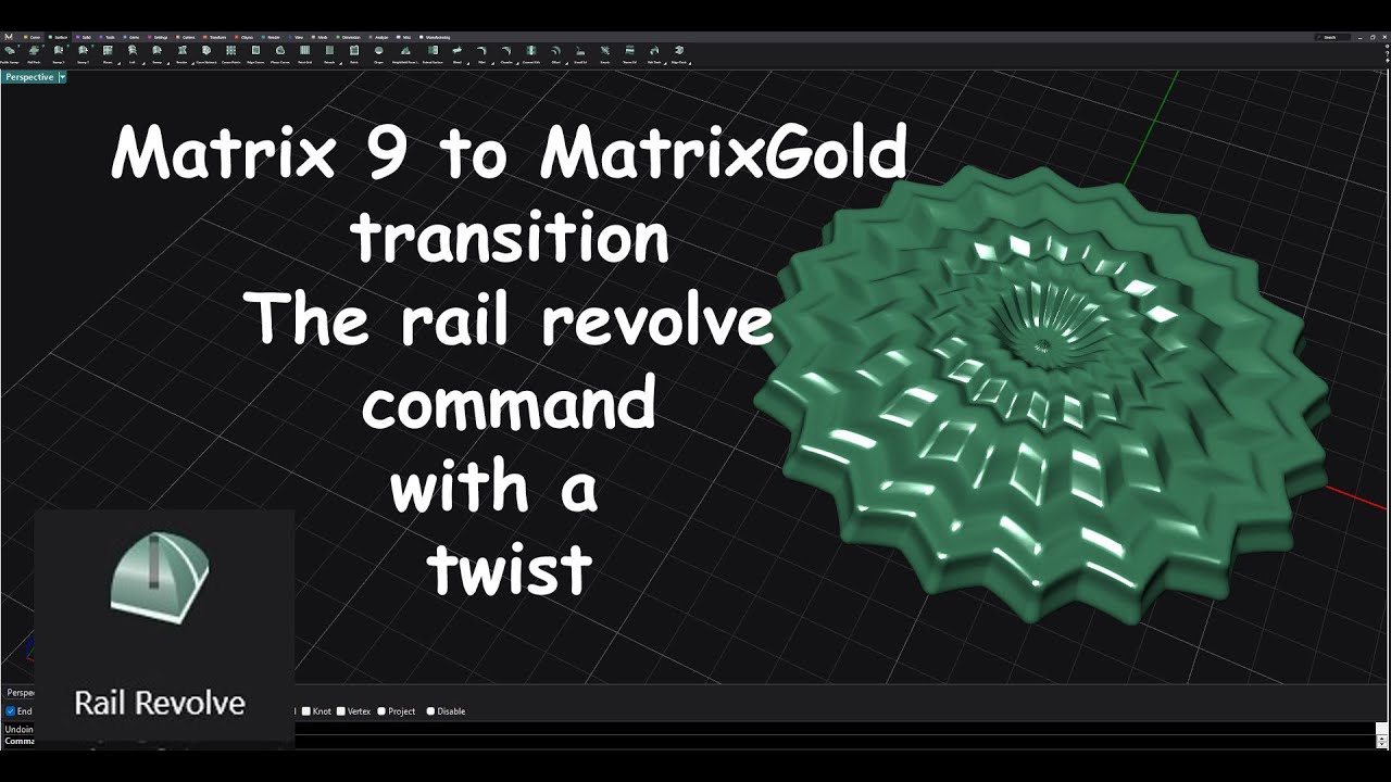 MatrixGold Rail Revolve