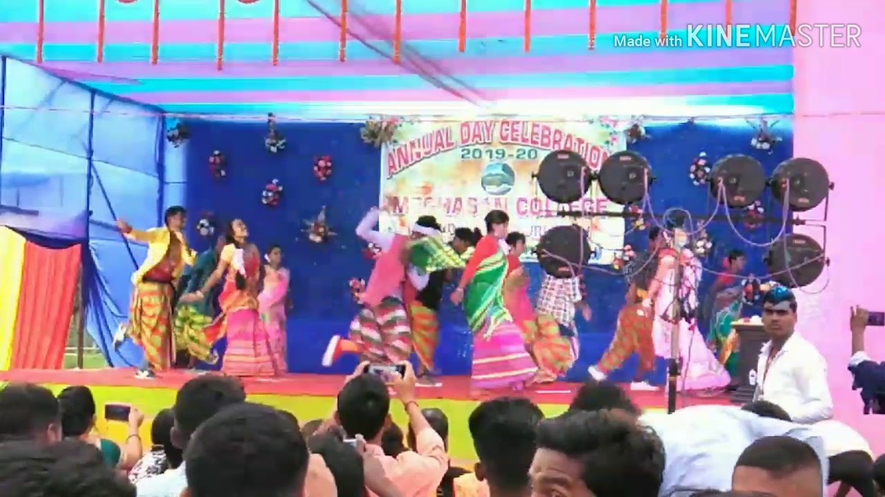 Meghasan college Annual day celebration 2020 || New Santali Song Amah Sali Aanchar...