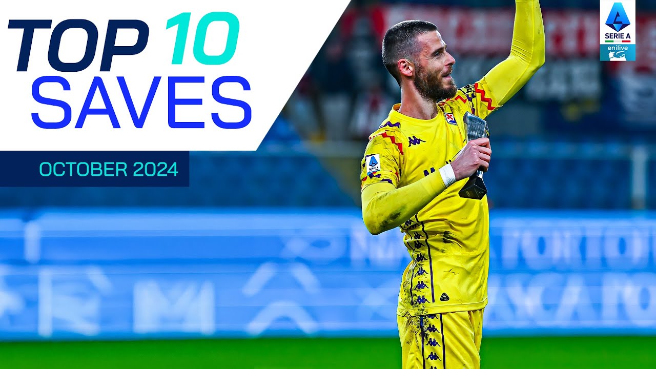 The Top 10 Saves of October | Top Saves | Serie A 2024/25