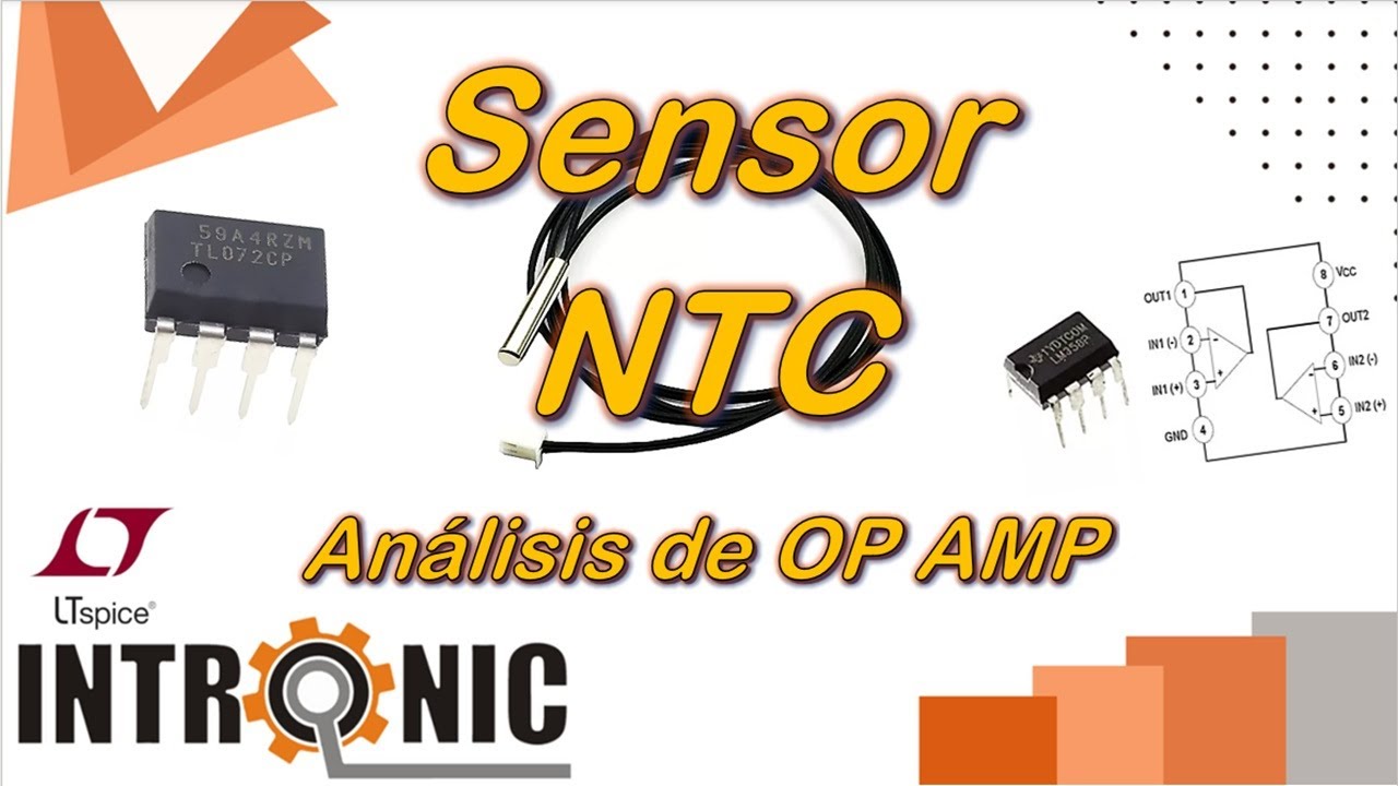 Selección de operacional para linealizar sensor NTC 🌡️
