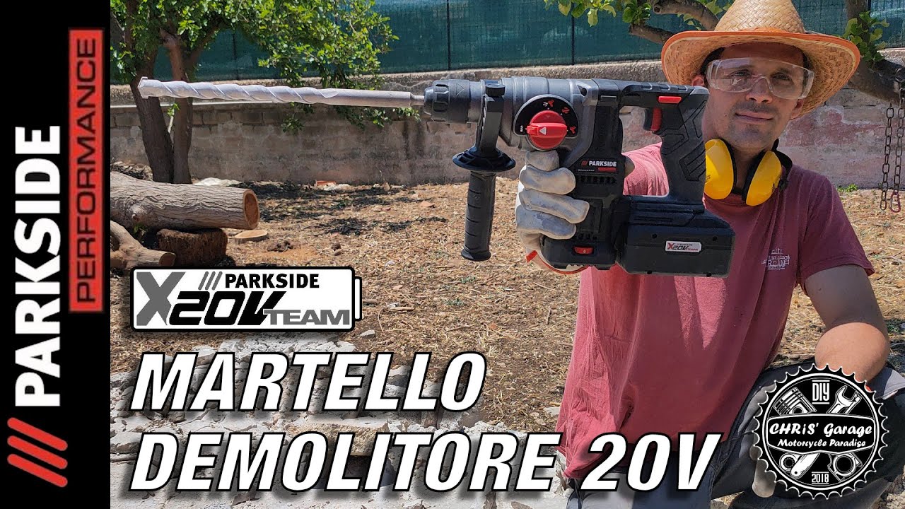 PARKSIDE PERFORMANCE Martello Demolitore 20V - PKHAP 20-Li A1 (2022)