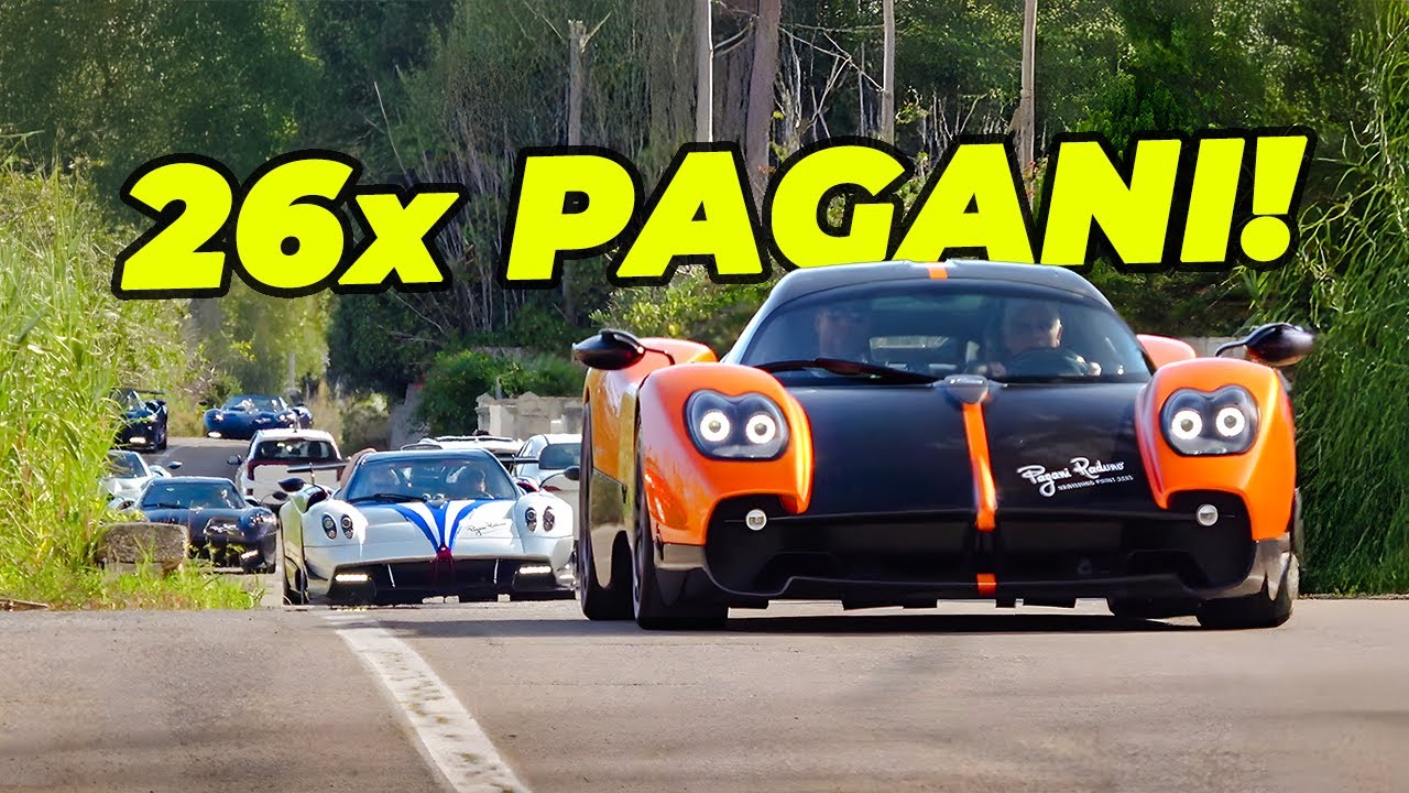 The Ultimate Hypercar Takeover! - Pagani Raduno 2025