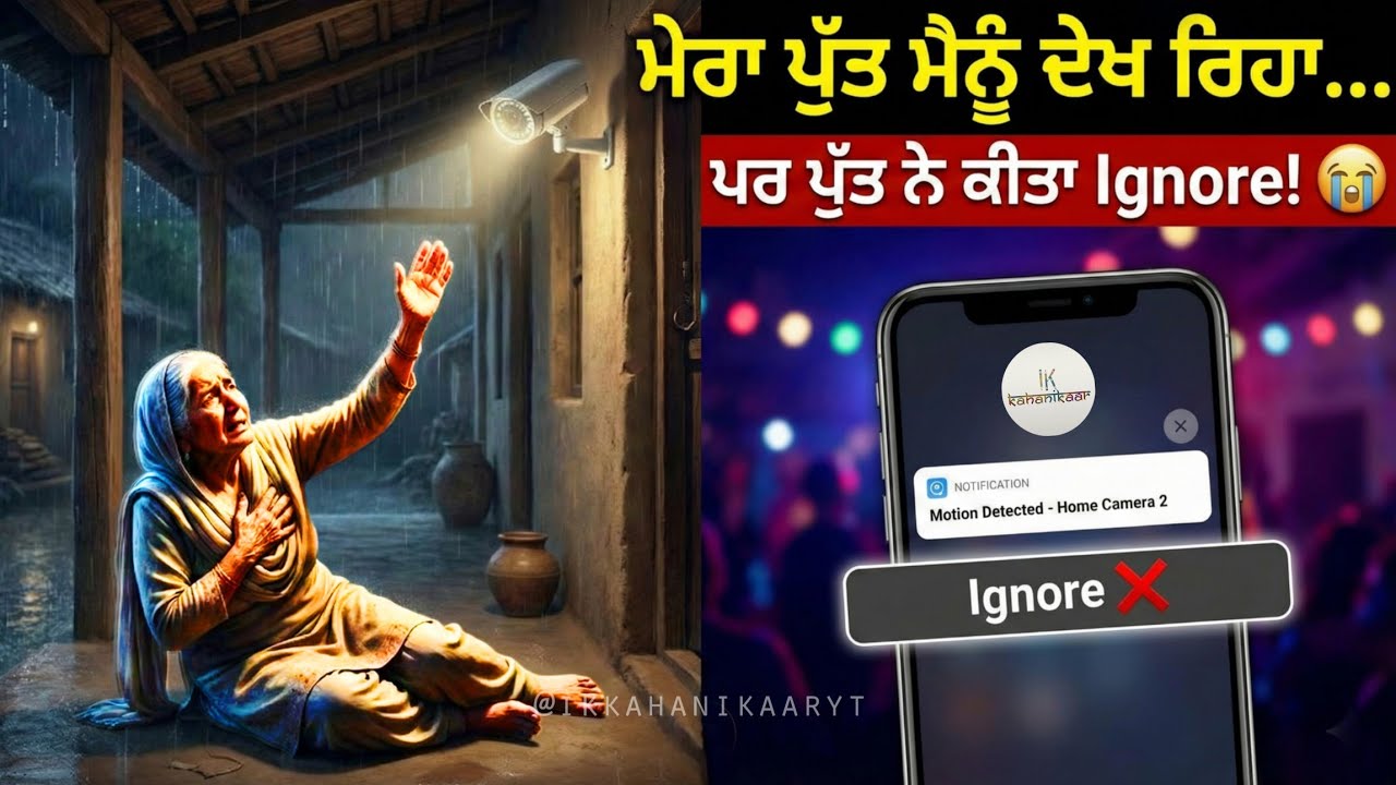 CCTV ਕੈਮਰੇ ਨੇ ਖੋਲ੍ਹਿਆ ਮਾਂ ਦੀ ਮੌਤ ਦਾ ਰਾਜ਼! 😭 | Heart Touching Punjabi Story