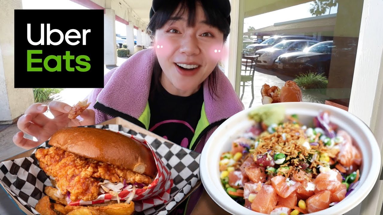 【美食外送員#4】去迪士尼遊客市區送 Uber Eats 能送到特色餐點吃好料嗎？