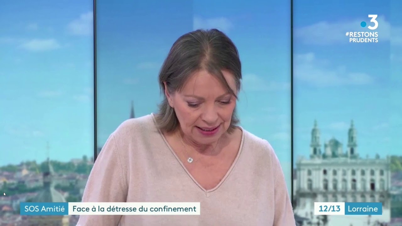 Interview du Président SOS Amitié NANCY Lorraine FR3 Sud Lorraine
