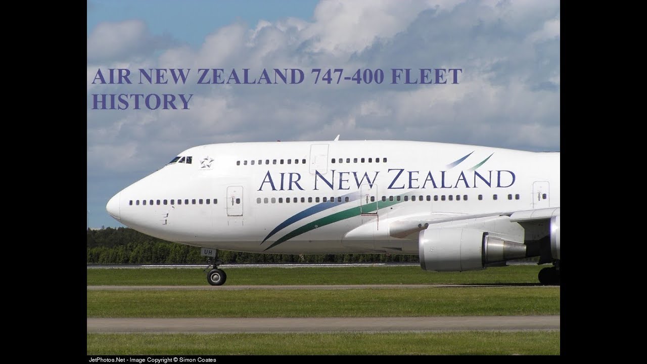 Air New Zealand 747-400 Fleet History (1990-2014)
