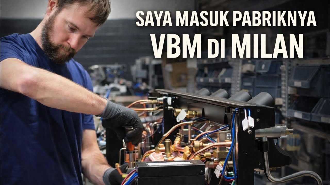 Saya Masuk Pabarik VBM di Milan, Hand Made Semua
