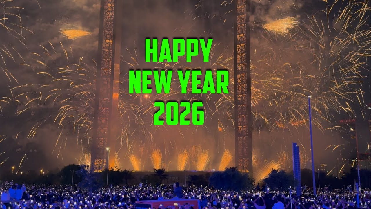Dubai Frame New Year Celebration 2026