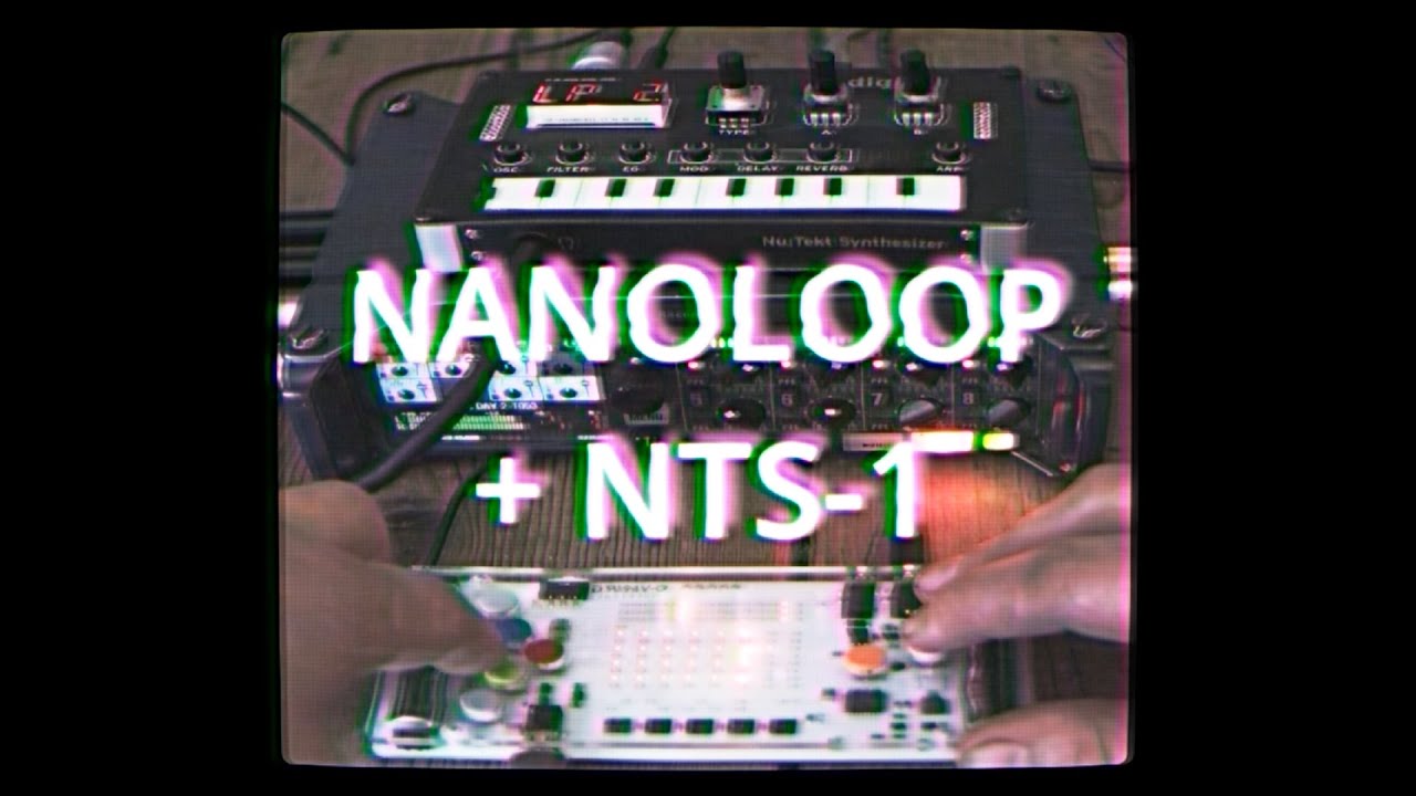 Nanoloop FM + NTS-1 mini dawless synth jam