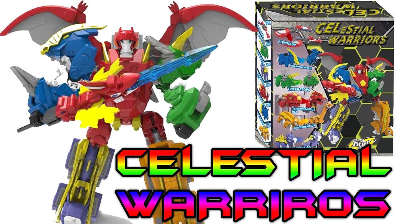 Wenbeier Dinosaur Celestial Warrior 6-в-1 | Видеообзор