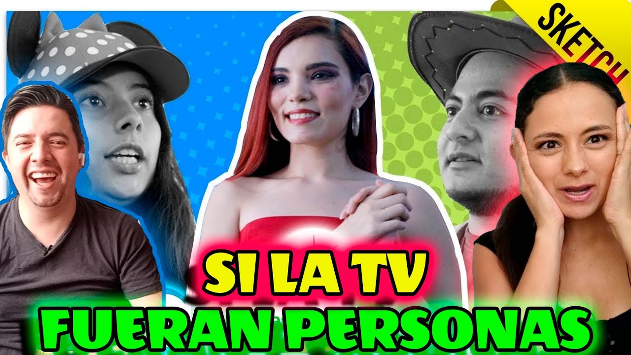 Reacción a SI LOS CANALES DE TELEVISIÓN FUERAN PERSONAS **no paramos de reir**
