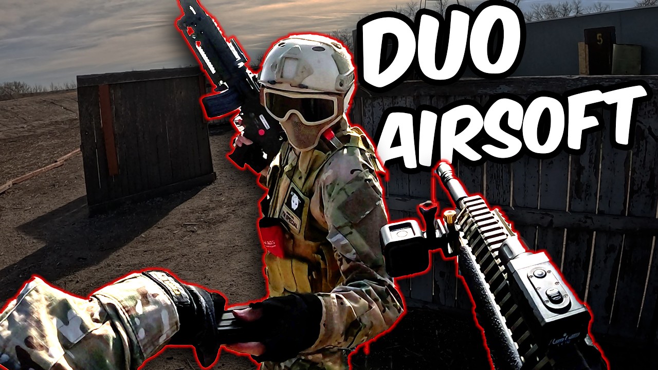 Small Squad, Big Impact - Outdoor Airsoft POV