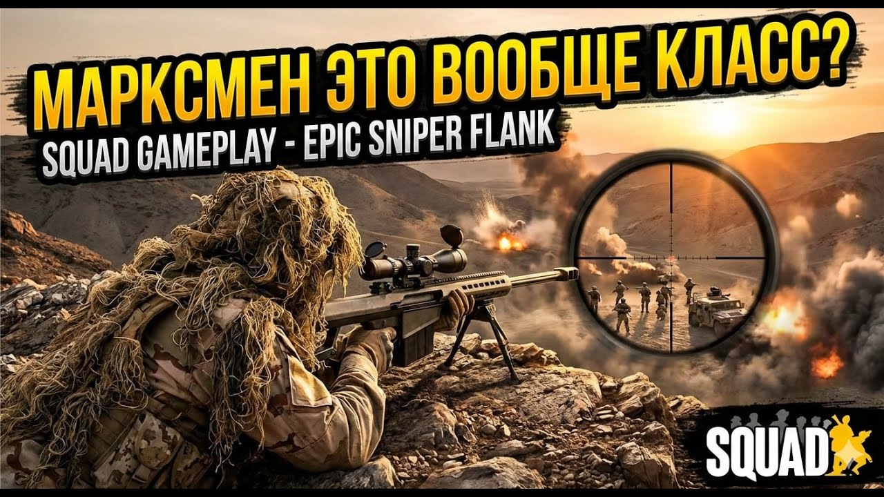 Сквад: Марксмен с сошками это стрем?