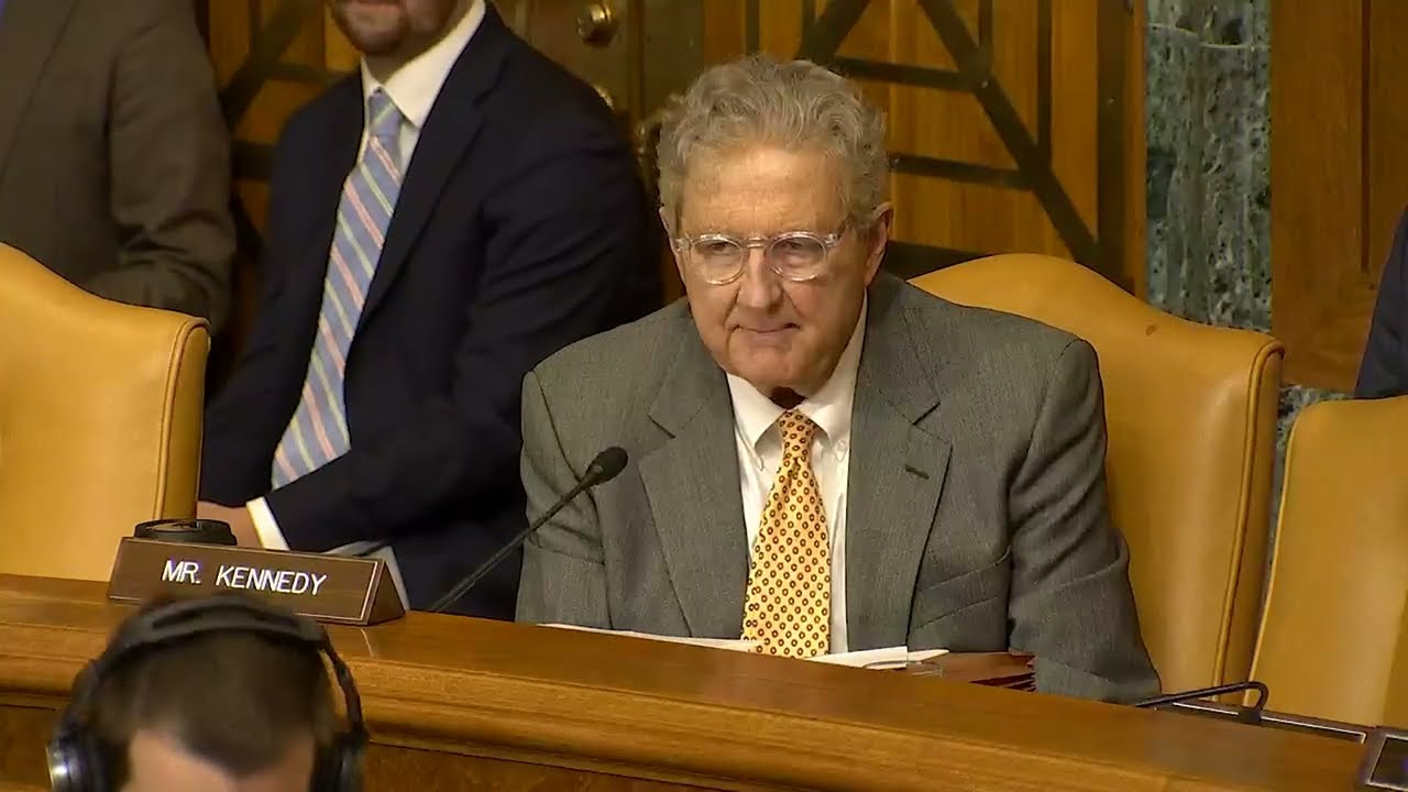 Sen. John Kennedy questions Brian Blase during hearing 