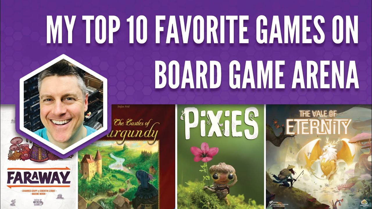 10 моих любимых игр на Board Game Arena