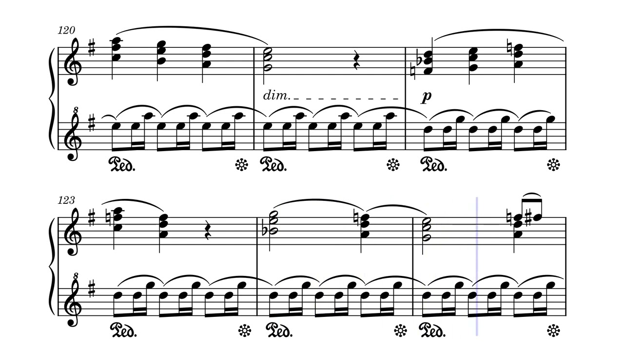 Sonata Op.45 (3 movement)