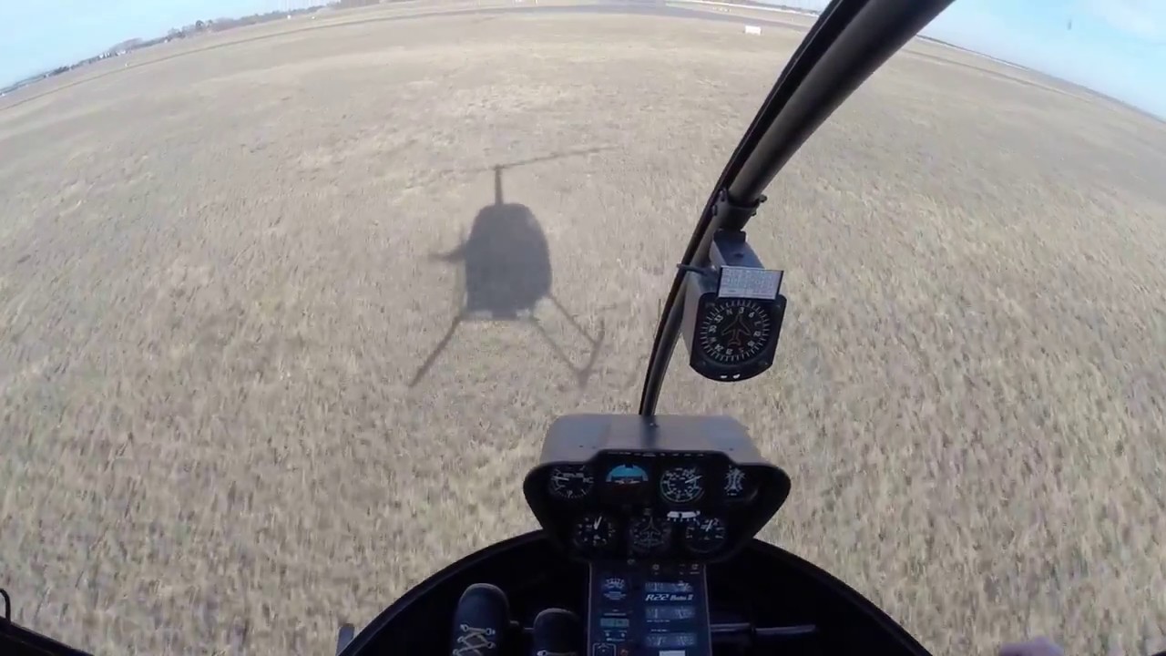 initiation au pilotage d' un Robinson R22 à Montpellier le 21/01/2017