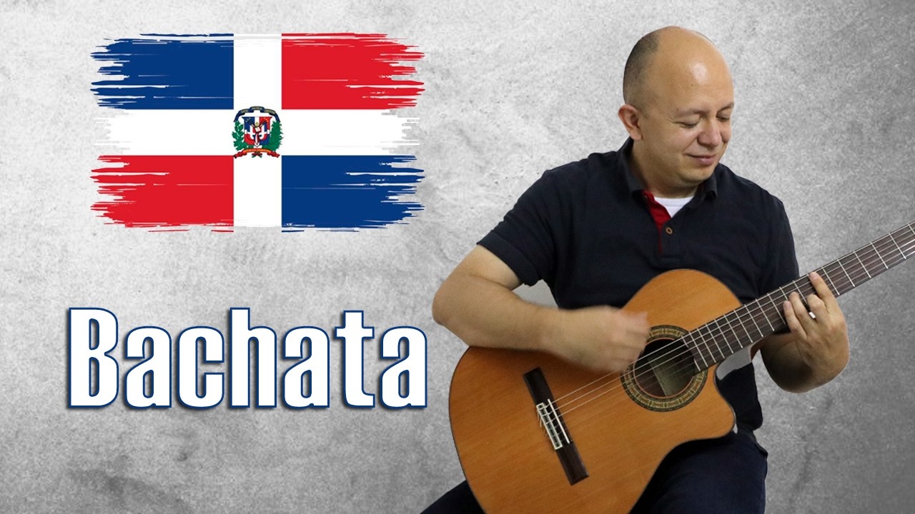 Como tocar bachata en guitarra de tres formas diferentes
