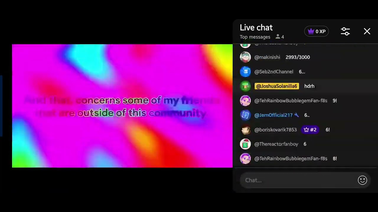 [Reaction Chat] Joshua's Multirender not so endless - S3EF