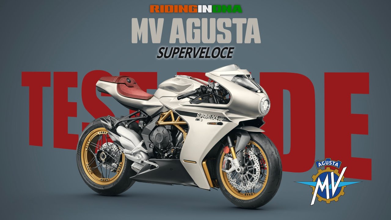 Thrilling MV Agusta Superveloce Test Ride/Demo Ride
