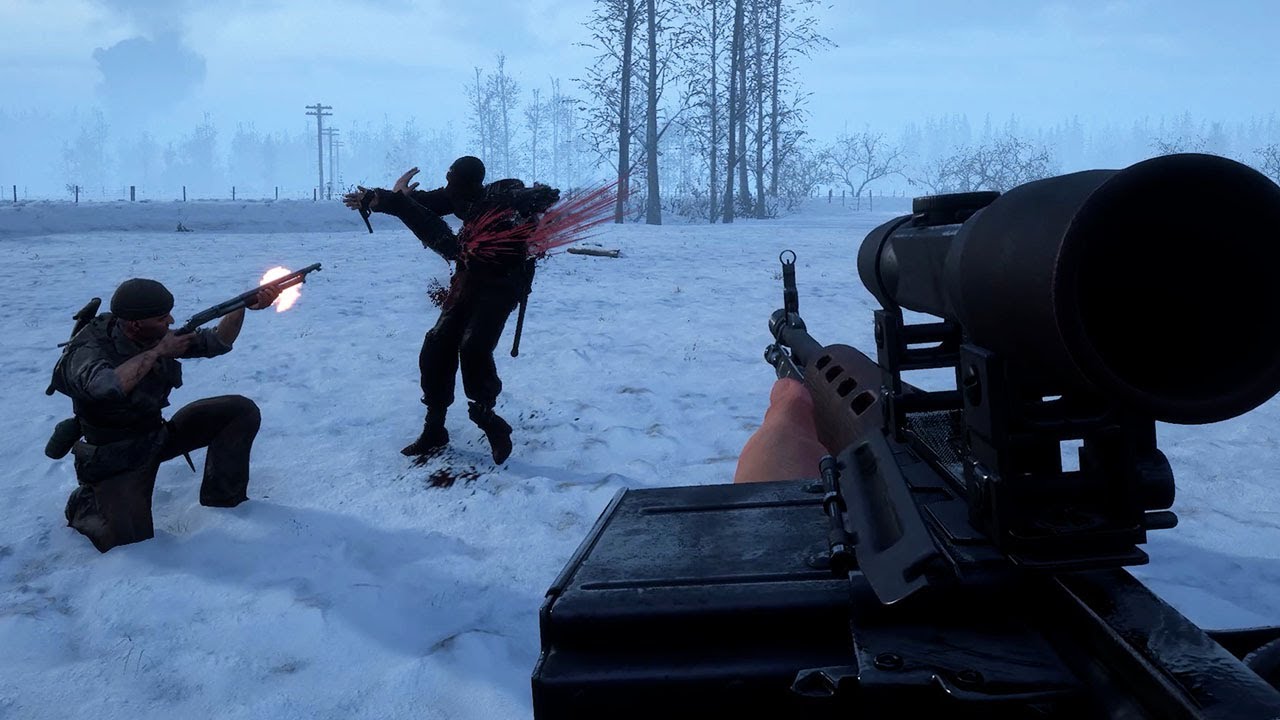 Hell Let Loose - UPDATE 11 Weapon Showcase! Winchester 1897 Trench Gun
