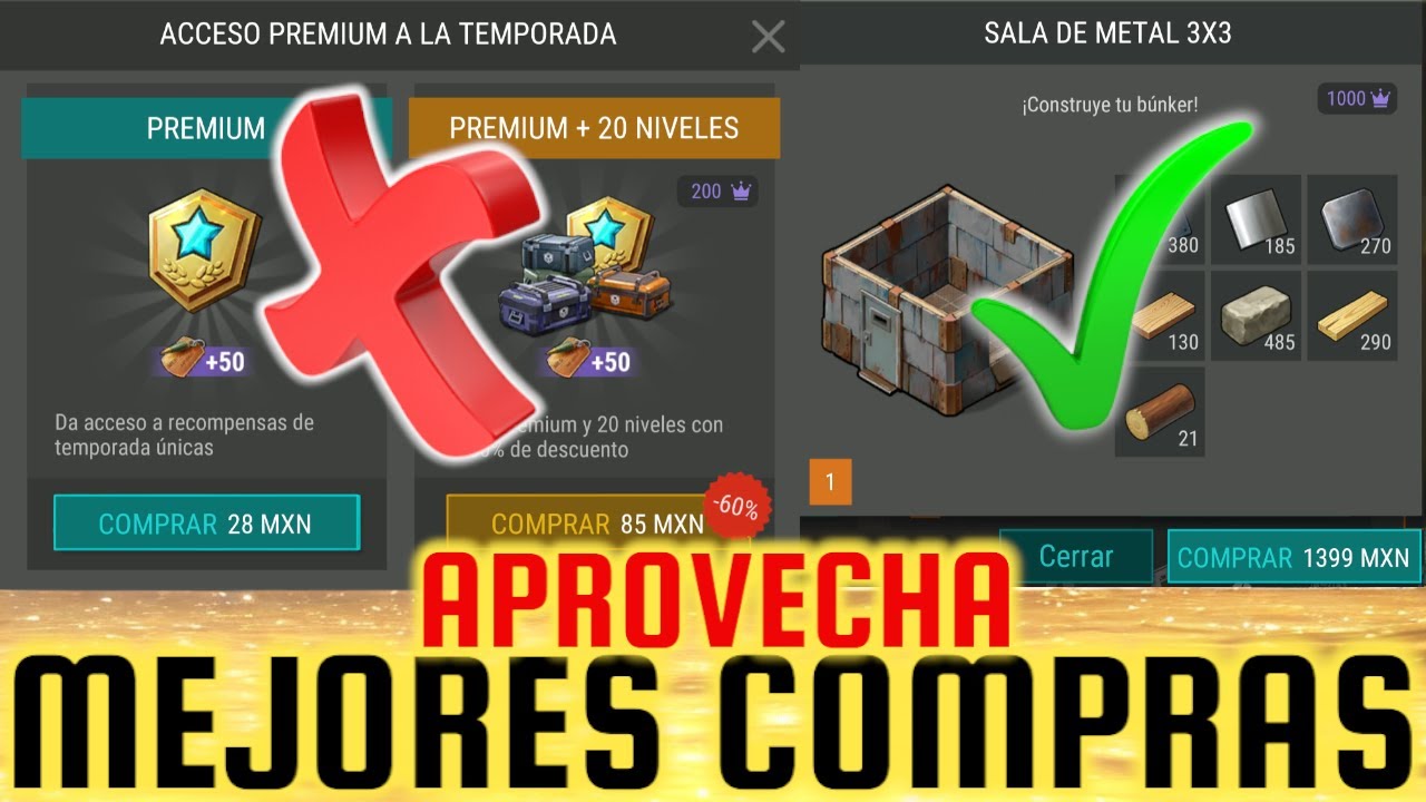 LAS MEJORES Y PEORES COMPRAS EN LAST DAY ON EARTH APROVECHA YA!