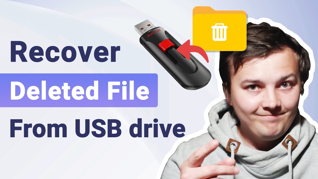 3 Ways to Recover Deleted Files from a USB drive - With/Without Software